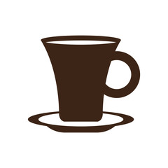 Isolated coffee mug icon