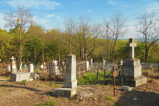 The Old cemetary. Historical part of Pyatigorsk
