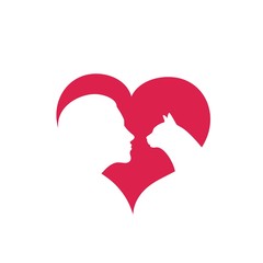 Человек и кошка