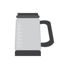Isolated coffee pot icon