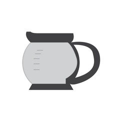 Isolated coffee pot icon
