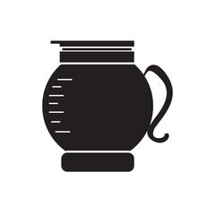 Isolated coffee pot icon
