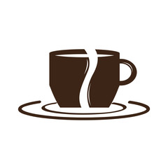 Isolated coffee mug icon