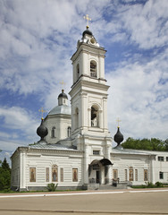 Church of St. Peter and Paul in Tarusa. Russia