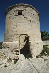 forteresse des baux-de-provence en provence en france