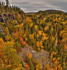 Fototapeta premium Ouimet canyon is a provincial Park in Northern Ontario by Thunder bay