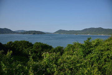 日本の瀬戸内海の島