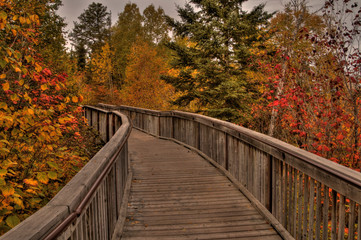 Fototapeta na wymiar Ouimet canyon is a provincial Park in Northern Ontario by Thunder bay