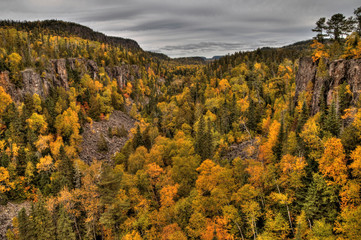 Fototapeta premium Ouimet canyon is a provincial Park in Northern Ontario by Thunder bay