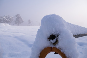 降り積もる雪