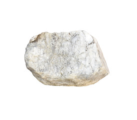 stones isolated on white background.Big granite rock stone.rock stone isolated on white background