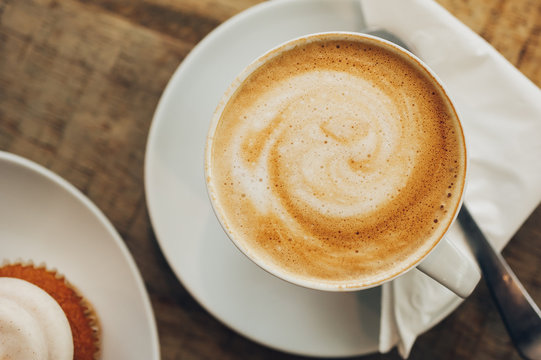 Vertical Coffee With Cupcakes 