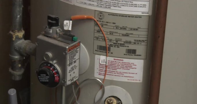 Hot Water Heater Dial - Panning