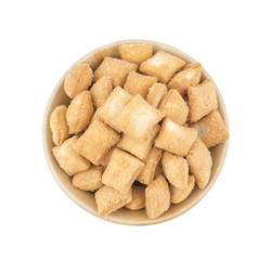 Indian Traditional Tea-Time Snack Shakkar pare Also Know as Shakkarpare, Shakarpali, Shakkar Para, or Shankarpalli is a Snack Typically Made in India During Diwali or Christmas.