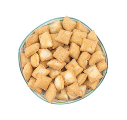 Indian Traditional Tea-Time Snack Shakkar pare Also Know as Shakkarpare, Shakarpali, Shakkar Para, or Shankarpalli is a Snack Typically Made in India During Diwali or Christmas.