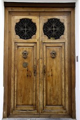 image of an old antique door
