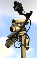 image of security cameras