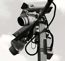 image of security cameras