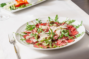 beef carpaccio