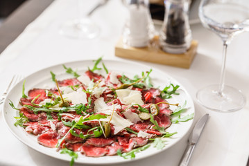 beef carpaccio