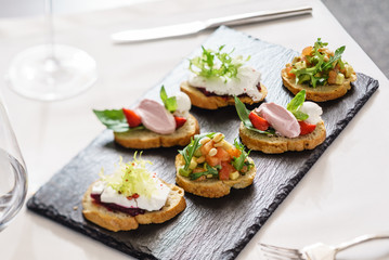 different kinds of canape