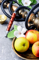 Hookah with apple