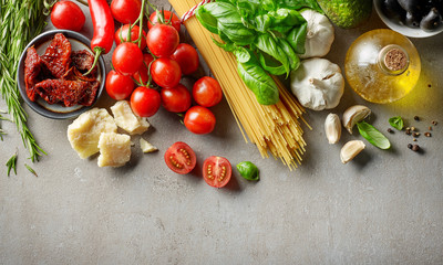 healthy food ingredients - Powered by Adobe