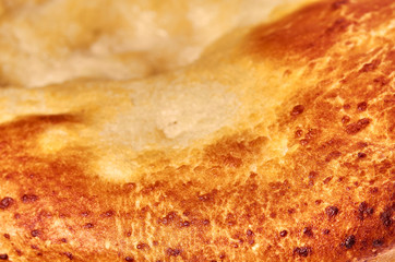 Hand made Pita bread background. Eastern national lavash