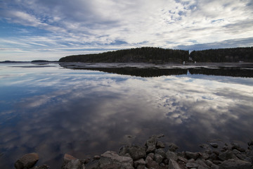 Beautiful lakes in Karelia