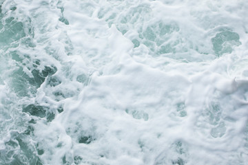 Fototapeta premium Waves splashing onto rocks, rocky coastline, South China Sea, Guangdong province, China