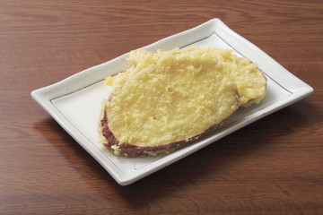 Image of sweet potato tempura