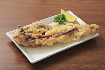 蛸の足の天ぷらイメージ