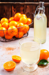 tangerines and tangerine juice