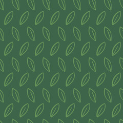 Dark Green leaves Rose Garden seamless background. Flower leaves. Perfect for wallpaper, scrapbooking, fabric projects