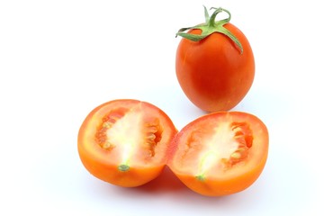 Red tomato fresh vegetable