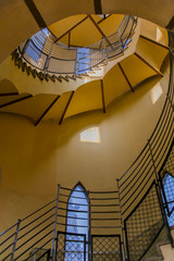 Obraz premium Circular staircases in Barcelona