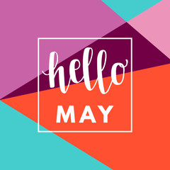 Hello may sale banner.