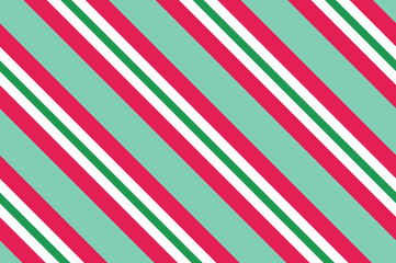 Seamless pattern. Pink-red stripes on white background. Striped diagonal pattern Background with slanted lines Vector illustration