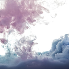 color splashes of ink