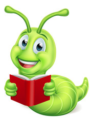 Bookworm Caterpillar Worm Reading