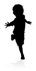 Kid Child Silhouette 