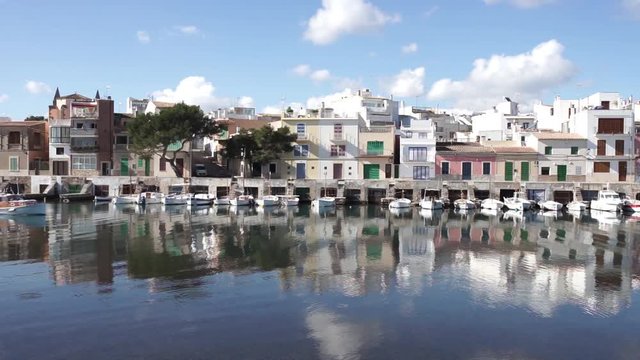 Bootfahren Hafen Mittelmeer K&uuml;ste Spanien, Mallorca Portocolom