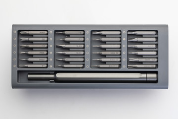 Magnetized cross screwdriver