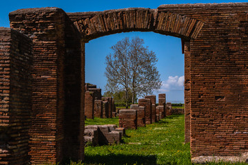 Ostia antica - Ruines romaines - Italie