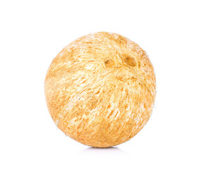 coconut on white background