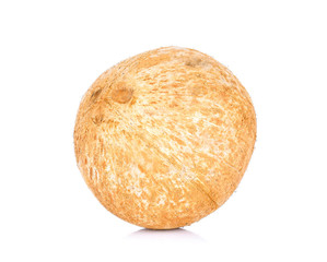 coconut on white background