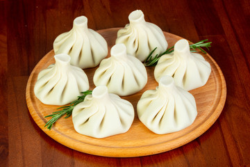 Georgian traditional Khinkali