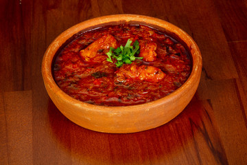 Georgian traditional chashushuli