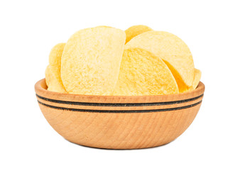 Potato chips in bowl