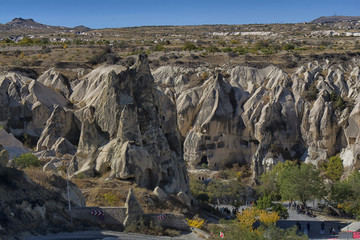 Tturkey, Cappadocia, rock, landscape, travel, anatolia, goreme, mountain